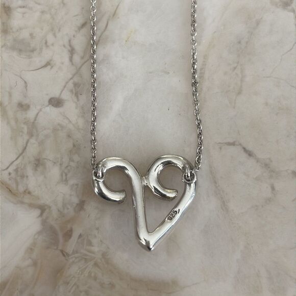 Tiffany & Co. Paloma Picasso Aries Zodiac Necklace Sterling Silver - Picture 6 of 9